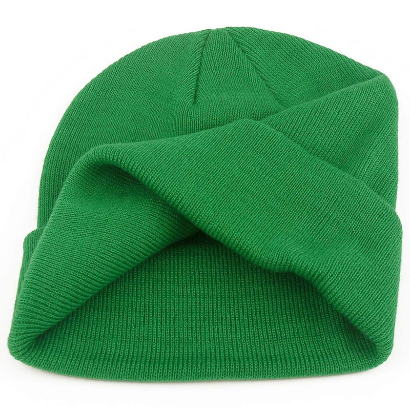 MaxNova St. Patrick's Day Green Beanie Women Men's Slouchy Beanie Cap - Image 4